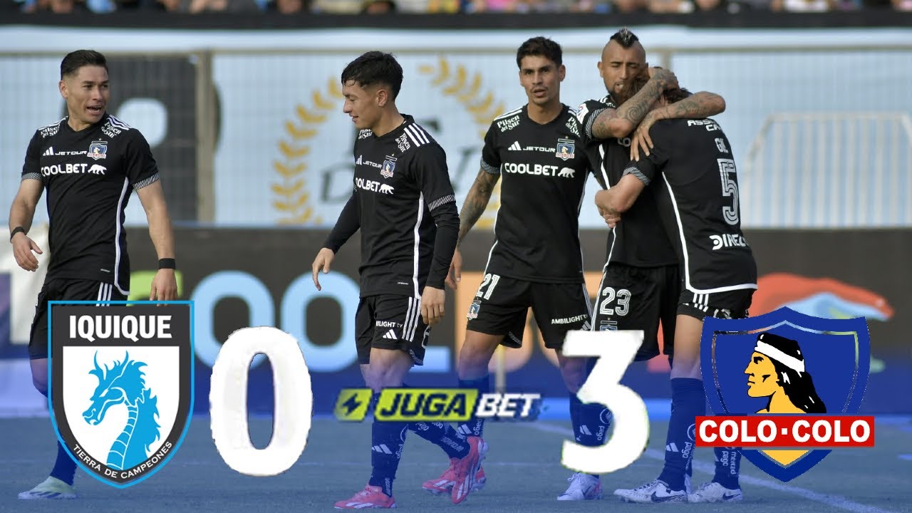 Deportes Iquique 0 x 3 Colo Colo Resumen y Goles HD 2024 - YouTube