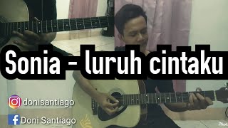 Video thumbnail of "Sonia - luruh cintaku cover akustik"