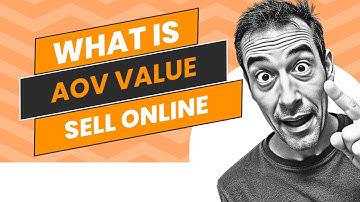 💳 What Is AVERAGE ORDER VALUE (AOV)?