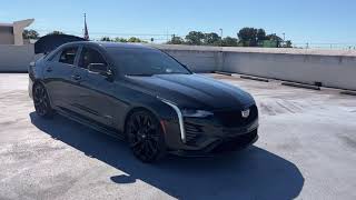 2020 CADILLAC CT4  V-Series Sedan Black