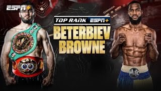 Artur Beterbiev VS Marcus Browne (Next Bivol opponent?)