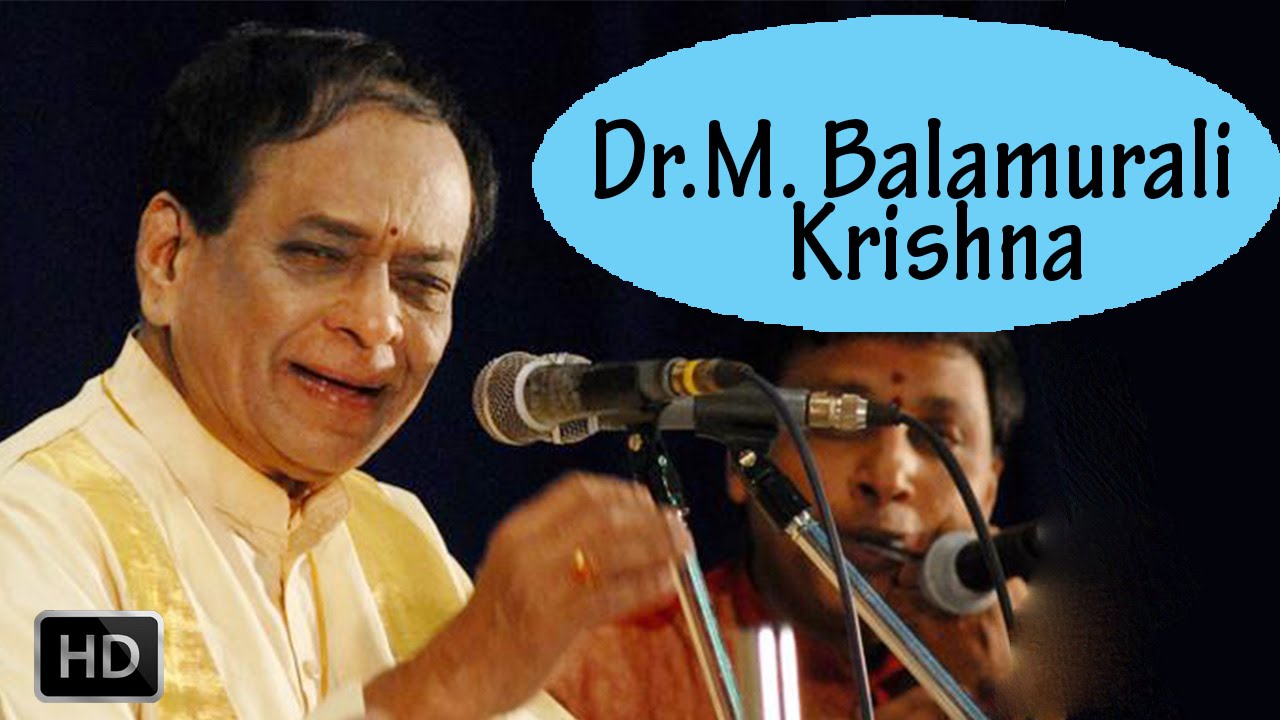 Classical Vocal - Gems Of Thyagaraja - Intha kannanandamemi - Dr.M. Balamurali Krishna