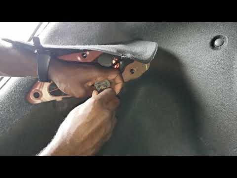 Hyundai accent tail lamp bulb , turn signal ,reverse and center brake light  bulbs replacement