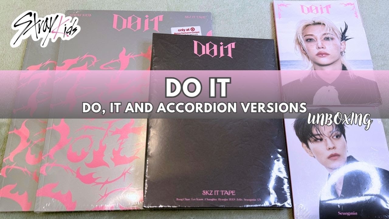 Stray Kids Do It Target exclusive album Unboxing! Do, It