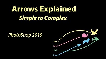 PhotoShop 2019 Arrows