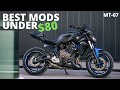 5 Cheap Yamaha MT07 Mods!