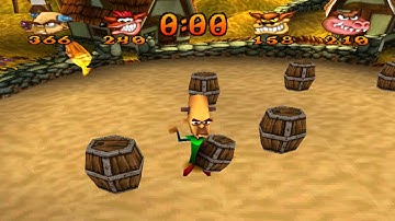 Crash Bash Walkthrough: Part 40 - Keg Kaboom