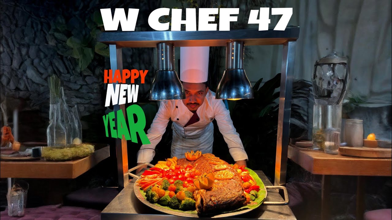 NEW YEAR LIVE COUNTER VLOG | MY FAST VLOG | W CHEF 47