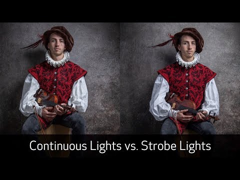 Continuous Lights vs Strobe Lights