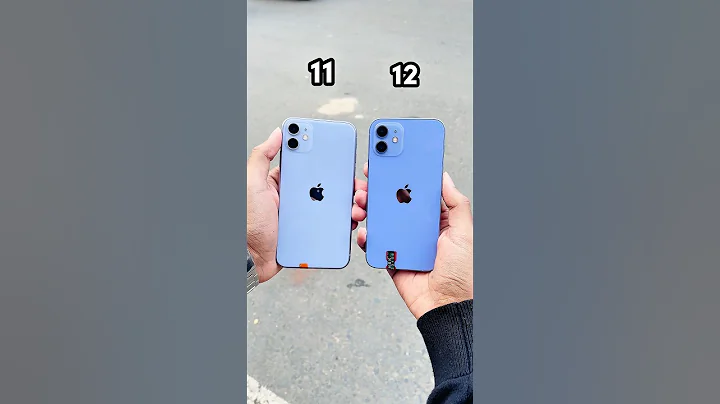 iPhone 11 Vs iPhone 12 || Camera Zoom Test! #shorts