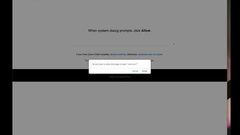 Joining a Zoom Meeting through Canvas