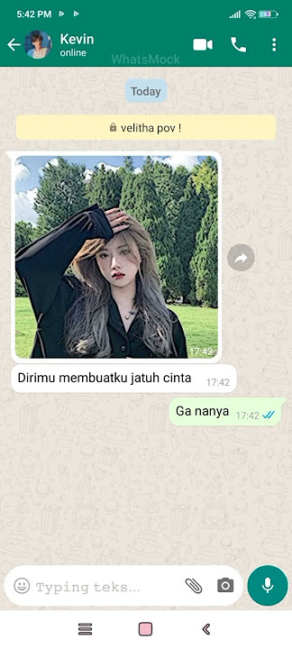 𝐩𝐨𝐯 whatsmock | awalnya teman biasa #fyp #fakechat #short #masukberanda