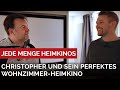 Christopher und sein perfektes heimkino im wohnzimmer akustik optimierung inklusive