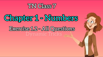 TN 7th std | Term - 2 | Math | Chapter 1 - Ex 1.2(All Sums)