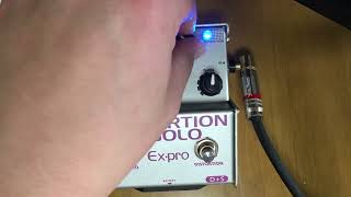 Ex-pro Distortion+Solo D+S エフェクター ex-pro distortion +solo】好きなエフェクターを好きに弾くだけの動画