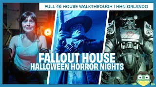 FULL Walkthrough: Fallout Haunted House | Halloween Horror Nights 2025 | Universal Studios Florida