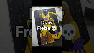 Drawing F for Frieza, but it's Golden Frieza 💀 Next is G, tell me your favourite character