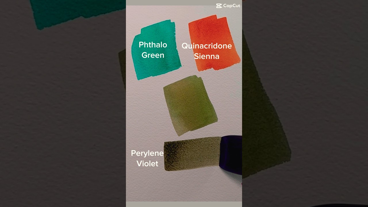 Mix Your Own Greens! Try These Colors 