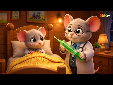 It's Tuesday, The Mouse Has A Fever | Hindi Rhyme For Kids | Hindi Nursery Rhymes | BBKTV