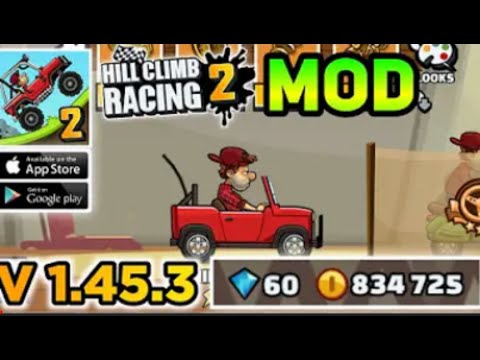 Hill climb racing 2! hack version unlimited Coins and diamonds