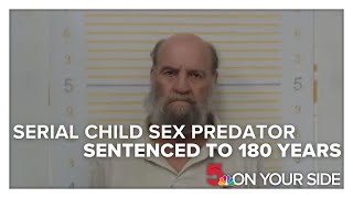 Illinois man sentenced to 180 years in prison for predatory child sexual assault