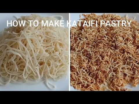 How to Make Kataifi Dough (a.k.a. Shredded Filo Pastry) at Home