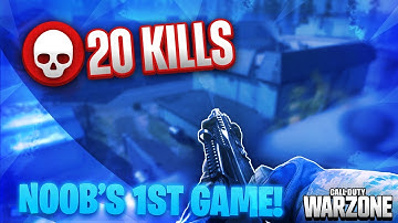 NOOB Plays Warzone for the first time!!!