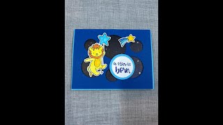 Stampin Up Little Dreamers Baby Card
