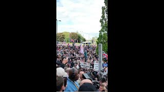 Information Crowds gather in Southampton demanding justice News