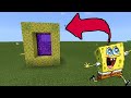 CARA MEMBUAT PORTAL BIKINI BOTOM (SPONGEBOB) - MINECRAFT PE