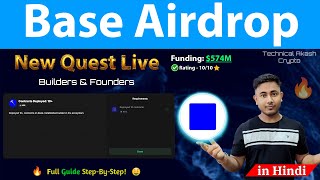 Base Airdrop Guild New Quest Live 🚨 | Contract Deployed + GitHub Commit | Remix Solidity Deploy