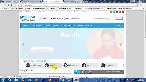 IGNOU June 2018 term end results and grade card released at ignou.ac.in; Check details here