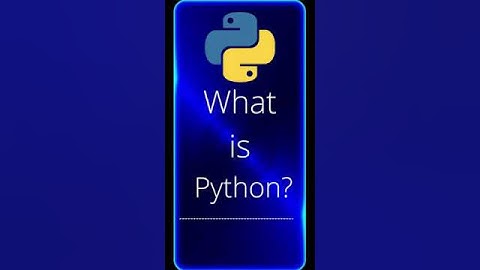 What is python....?