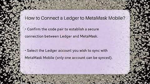 How to Connect a Ledger to MetaMask Mobile? - CryptoBasics360.com