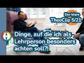 TheoClip 5 - 21 Islam: Dinge, auf die ich als Lehrperson besonders achten soll?!