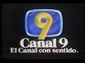 Canal 9 - Andina de Televisión - 06 de Junio de 1984 - Cierre de Programación.