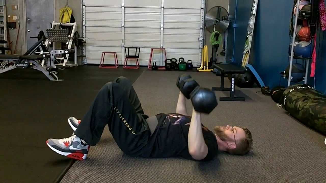 Db Chest Floor Press Better Size Than Bench Press Youtube