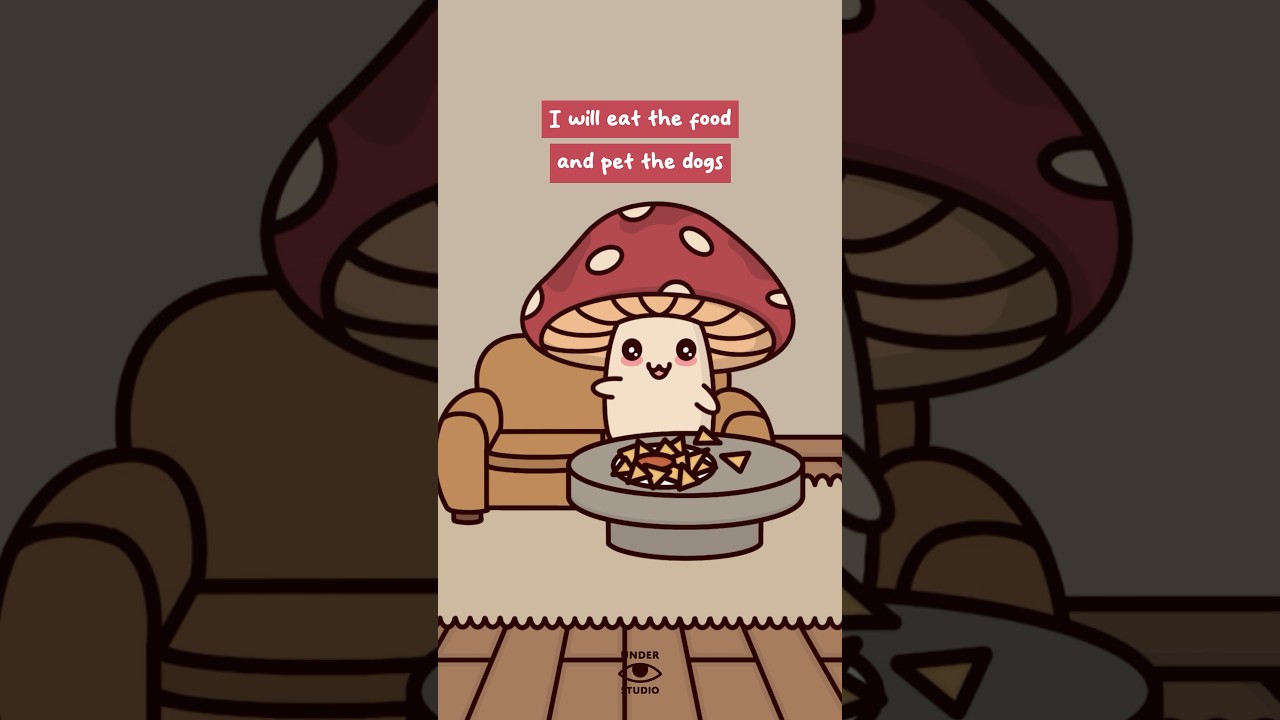 Any Volunteers? 🍄 Mushie At Home | Relatable Animation Meme | Need An Emotional Support Extrovert
