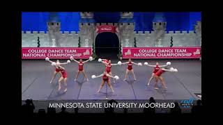 Minnesota State Moorhead Dance Team - Open Pom | UDA Nationals 2024