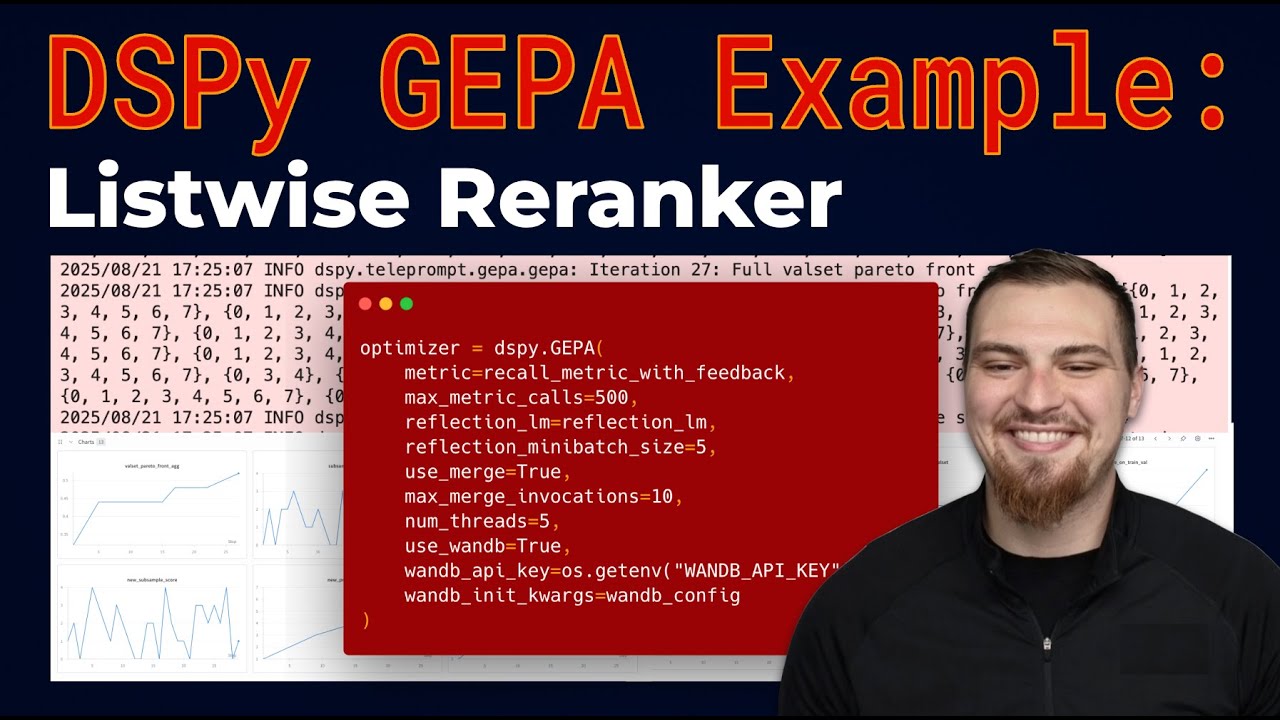 DSPy GEPA Example: Listwise Reranker