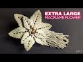 EXTRA LARGE Macrame Flower | Macrame Tutorial
