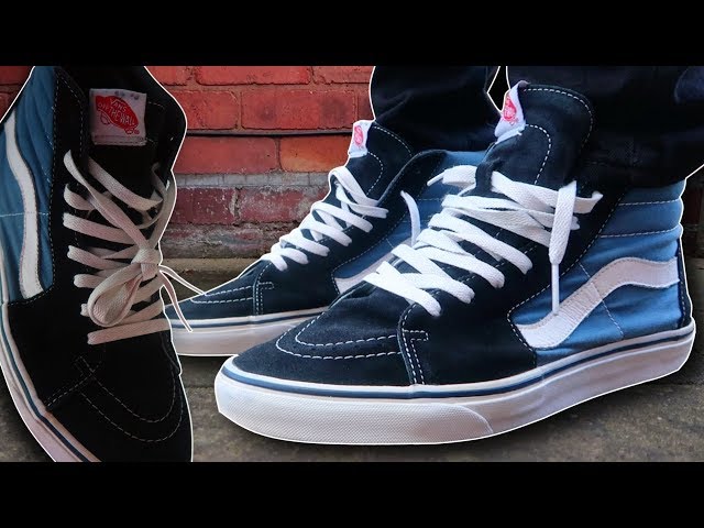 vans laces turning blue