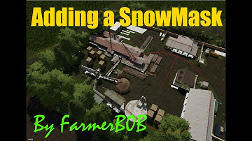 How to add a Snow Mask to your map in Giants Editor FS22