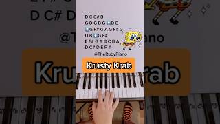 Sponge Bob Piano Tutorial 🤓 🧽