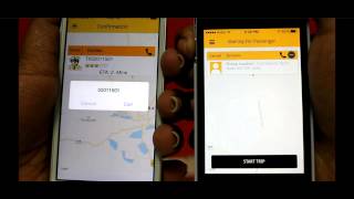 Taxi Mobility - Iphone app booking tutorial- Latest screenshot 2