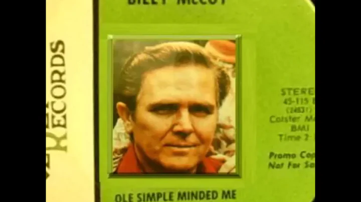 Billy McCoy - Ole Simple Minded Me