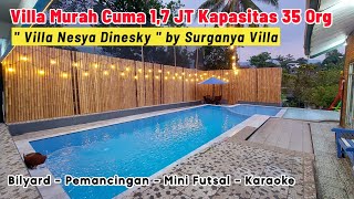 VILLA MURAH 1,7 JUTA KAPASITAS 35 ORG | Villa Nesya Dinesky Cisarua Puncak Bogor