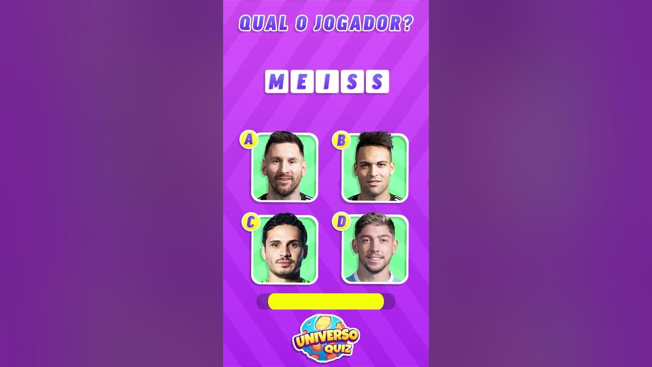 QUIZ DE FUTEBOL, ADIVINHE O JOGADOR ERRADO