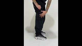 Calça Sarja Cargo Compton bolso Flap Wing