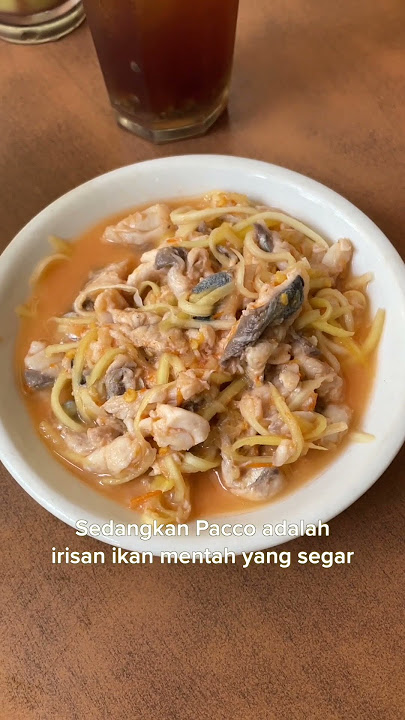 KULINER MAKASSAR Kapurung Kasuari SEGAR PEDAS ASAM!